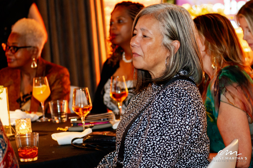 Guests listen to remarks at Aunt Martha's 2024 Gala.