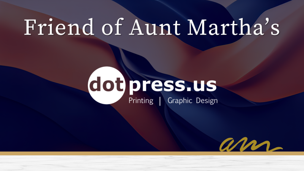 dotpress.us, Friend of Aunt Martha's, Aunt Martha's 2024 Gala.