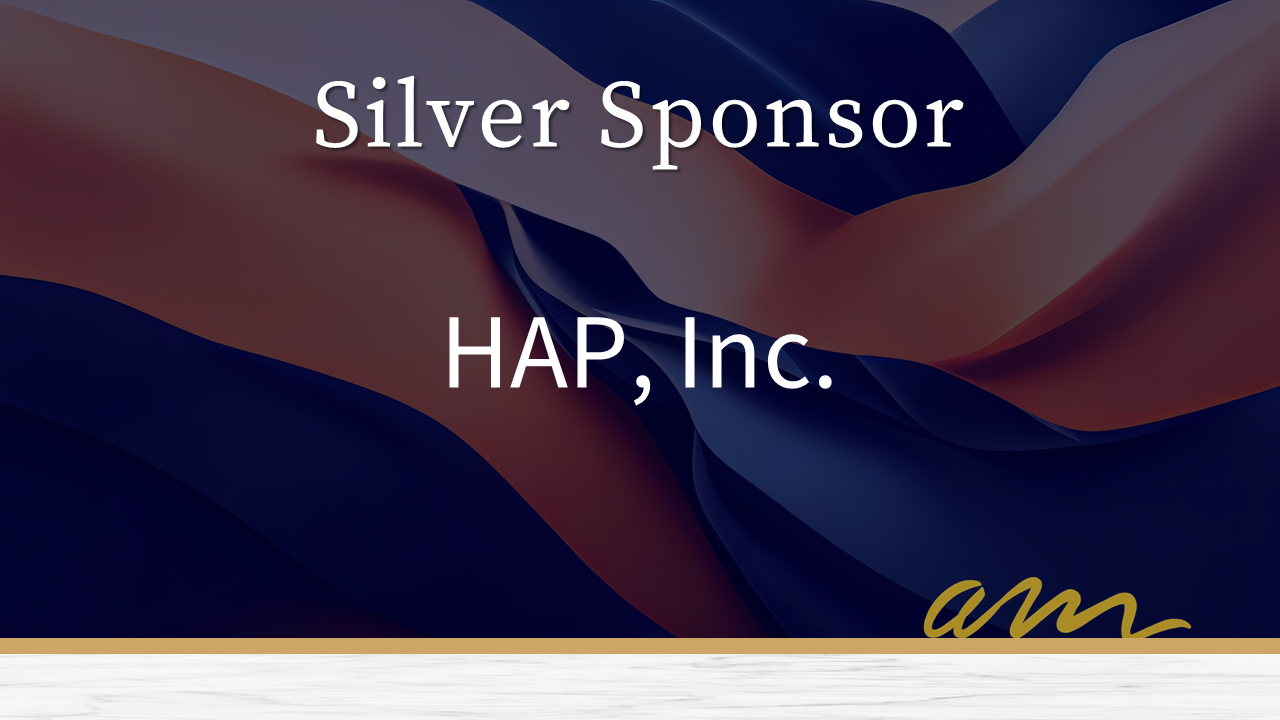 HAP, Inc., Silver Sponsor, Aunt Martha's 2024 Gala.