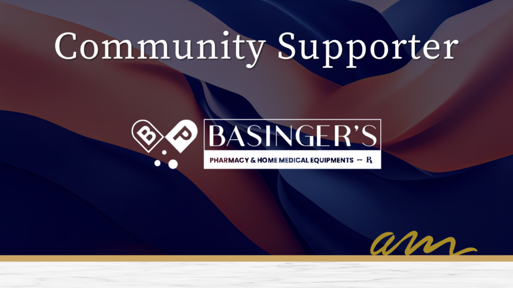 Basinger's Pharmacy, Community Supporter, Aunt Martha's 2024 Gala.