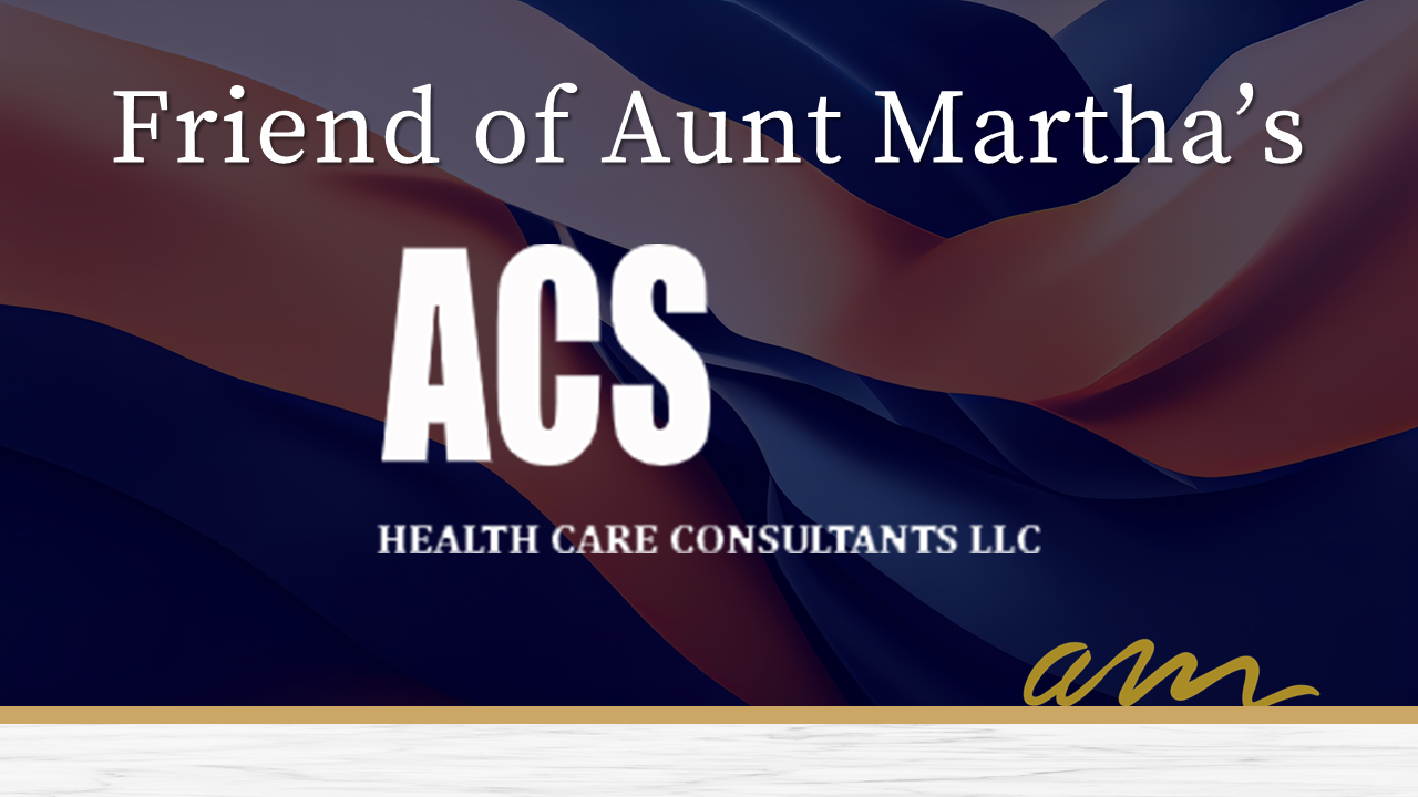 ACS Health Care Consultants, Friend of Aunt Martha's, Aunt Martha's 2024 Gala.